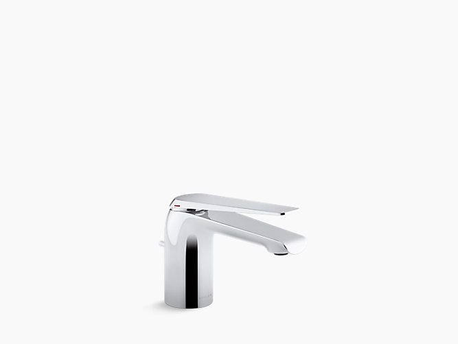 Kohler - Avid  Single-control Lavatory Faucet With Drain In Polished Chrome